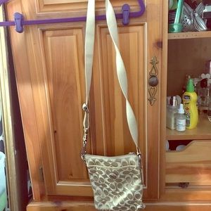 COACH jacquard signature crossbody bag